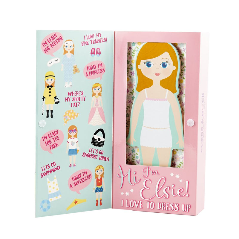 Magnetic Doll Dress Up Elsie