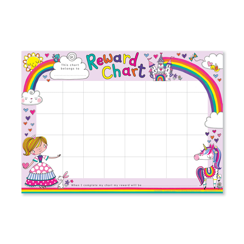 Reward Chart - Princess Unicorn