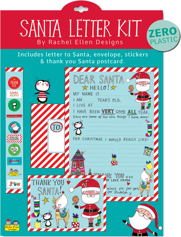 Santa Letter Writing Kit