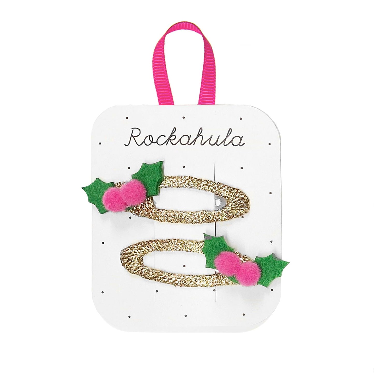 Rockahula Holly Pom Pom Clips